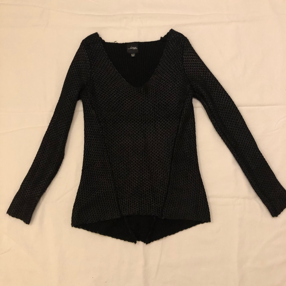 Black Wax Sweater